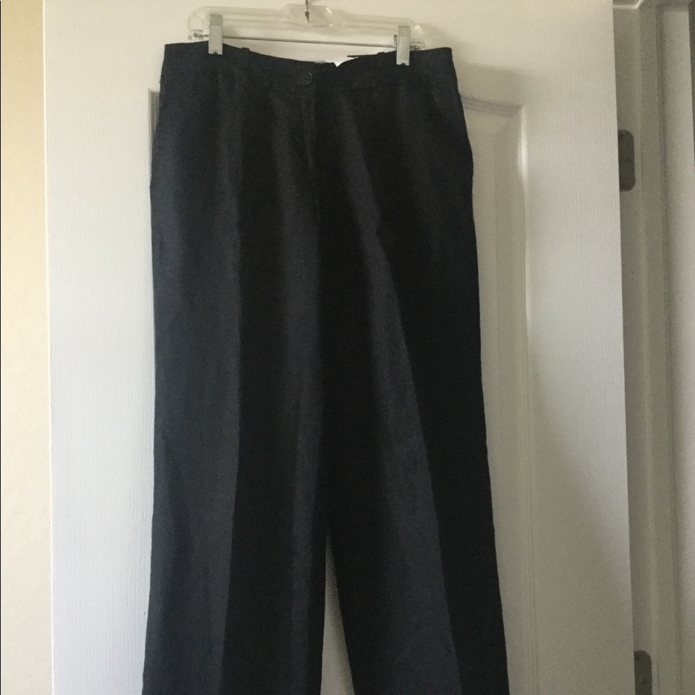 Ann Taylor linen wide leg pants